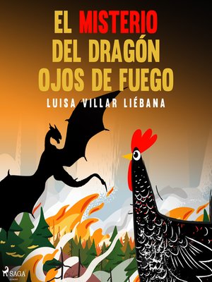 cover image of El misterio del dragón ojos de fuego